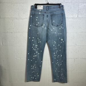 Mode of One Men's Straight-Fit breached Jeans, Bay Ridge 33 $80